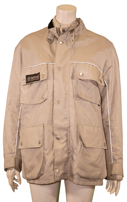 Vintage Belstaff jacket from the MIX BARBOUR & BELSTAFF JACKETS pack, available in 10Kg or 20Kg batches for vintage wholesale fashion.