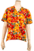 Colorful floral patterned shirt on mannequin