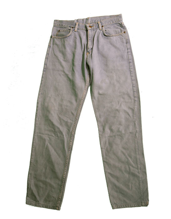 Vintage Lee and Wrangler pants from the 70s to 00s, available in MIX LEE & WRANGLER PANTS pack for wholesale.