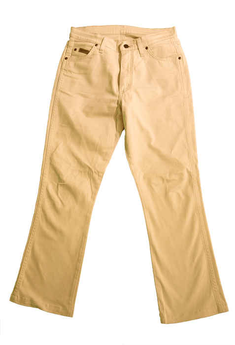 Vintage Wrangler pants from the MIX LEE & WRANGLER PANTS pack featuring 70s to 00s styles, vintage wholesale clothing, and high-quality grade A garments.