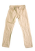 Beige casual trousers on white background, ideal for everyday wear