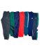 Vintage Wholesale mix of Adidas parachute pants from the 70s to 00s in various colors, perfect for retro fashion enthusiasts.