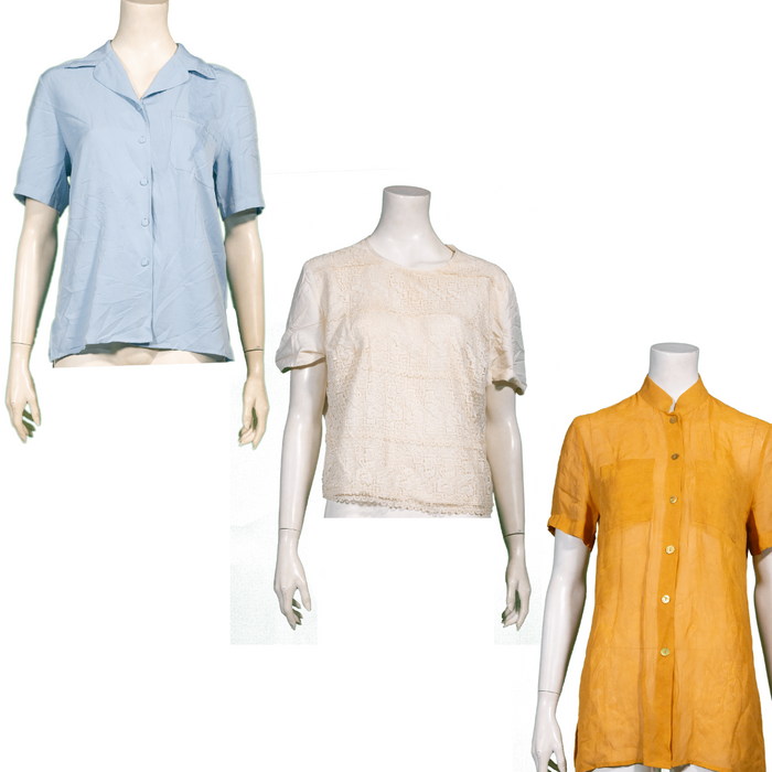 MIX BASIC SHORT SLEEVE BLOUSES