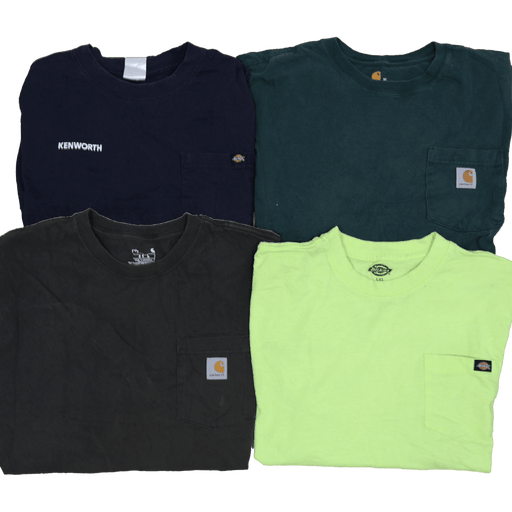 Vintage Wholesale Carhartt and Dickies T-shirts Assorted Colors and Styles