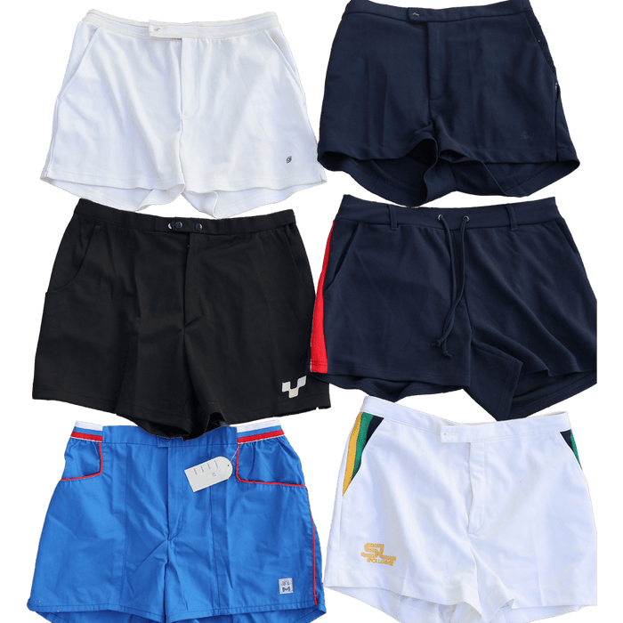 Vintage wholesale mix tennis pants from the 70s, 80s, 90s, and 00s - grade A quality.