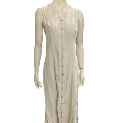 Vintage linen dress from mixed eras in wholesale pack, perfect for vintage fashion enthusiasts and retailers.